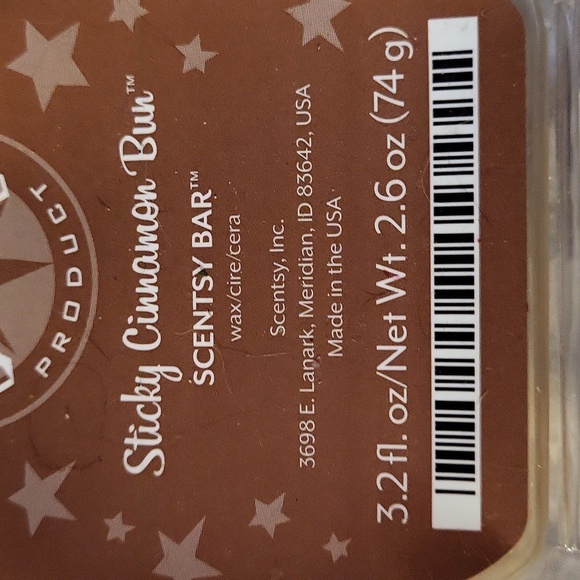 Scentsy Sticky cinnamon bun - Picture 2 of 3